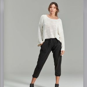 Tigani Lux Billie Slouch Light Sweater Natural Cream